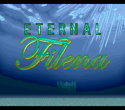 Eien no Filena (english translation) Title Screen